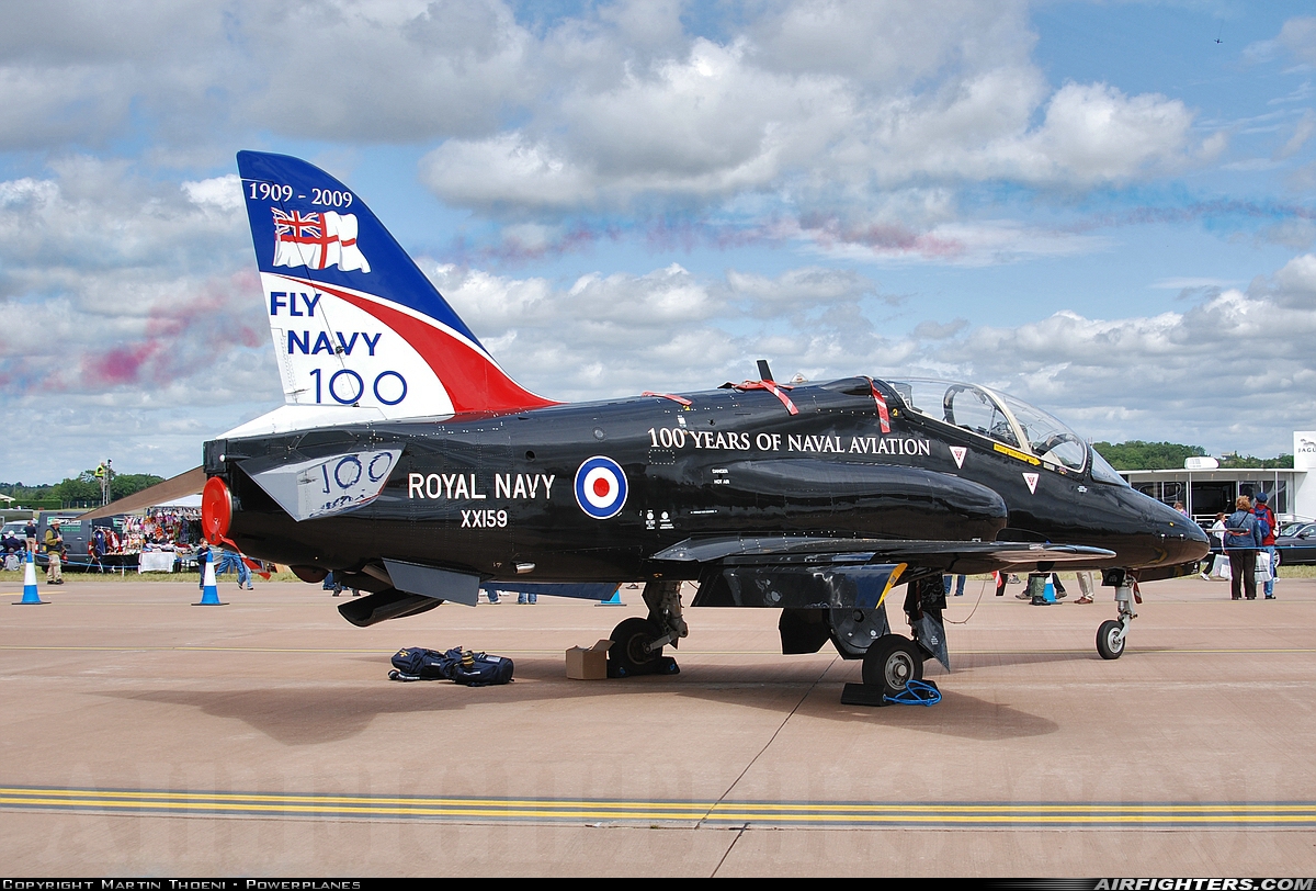 UK - Air Force British Aerospace Hawk T.1 XX159 at Fairford (FFD / EGVA), UK