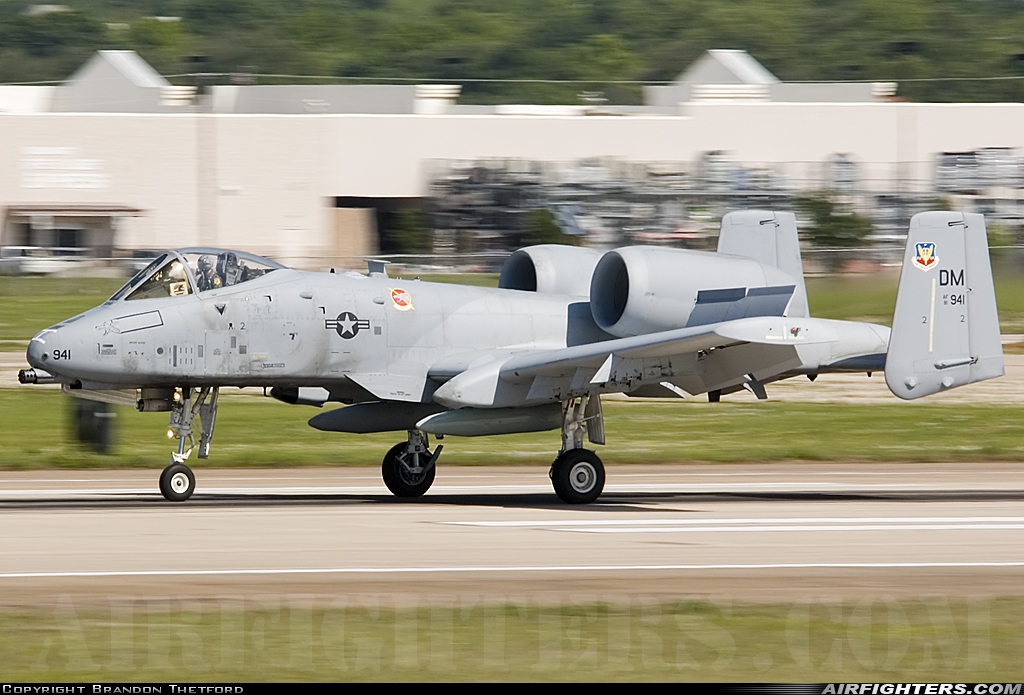 USA - Air Force Fairchild A-10C Thunderbolt II 81-0941 at Fort Worth - NAS JRB / Carswell Field (AFB) (NFW / KFWH), USA