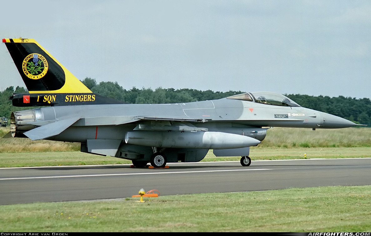 Belgium - Air Force General Dynamics F-16A Fighting Falcon FA-47 at Kleine Brogel (EBBL), Belgium