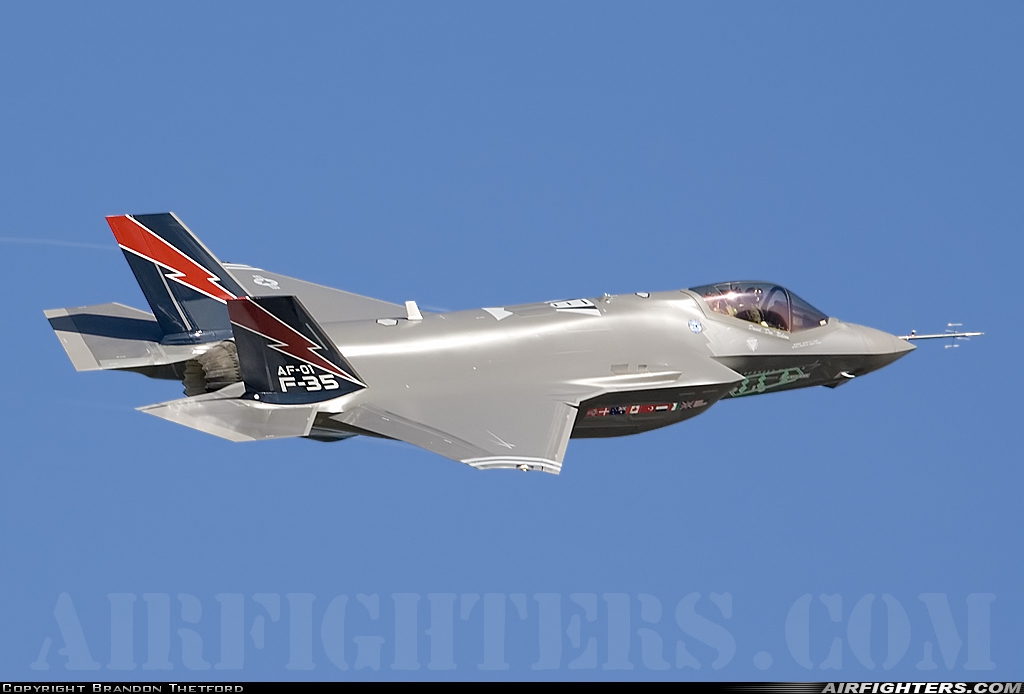 USA - Air Force Lockheed Martin F-35A Lightning II AF-01 at Fort Worth - NAS JRB / Carswell Field (AFB) (NFW / KFWH), USA