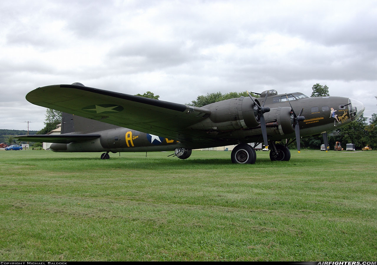 Private - Military Aircraft Restoration Corporation Boeing B-17G Flying Fortress (299P) N3703G at Geneseo (D52), USA