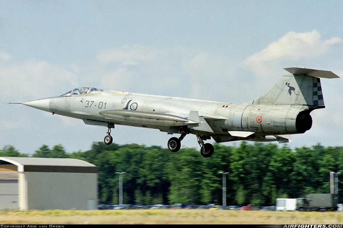 Italy - Air Force Lockheed F-104S-ASA-M Starfighter MM6914 at Breda - Gilze-Rijen (GLZ / EHGR), Netherlands