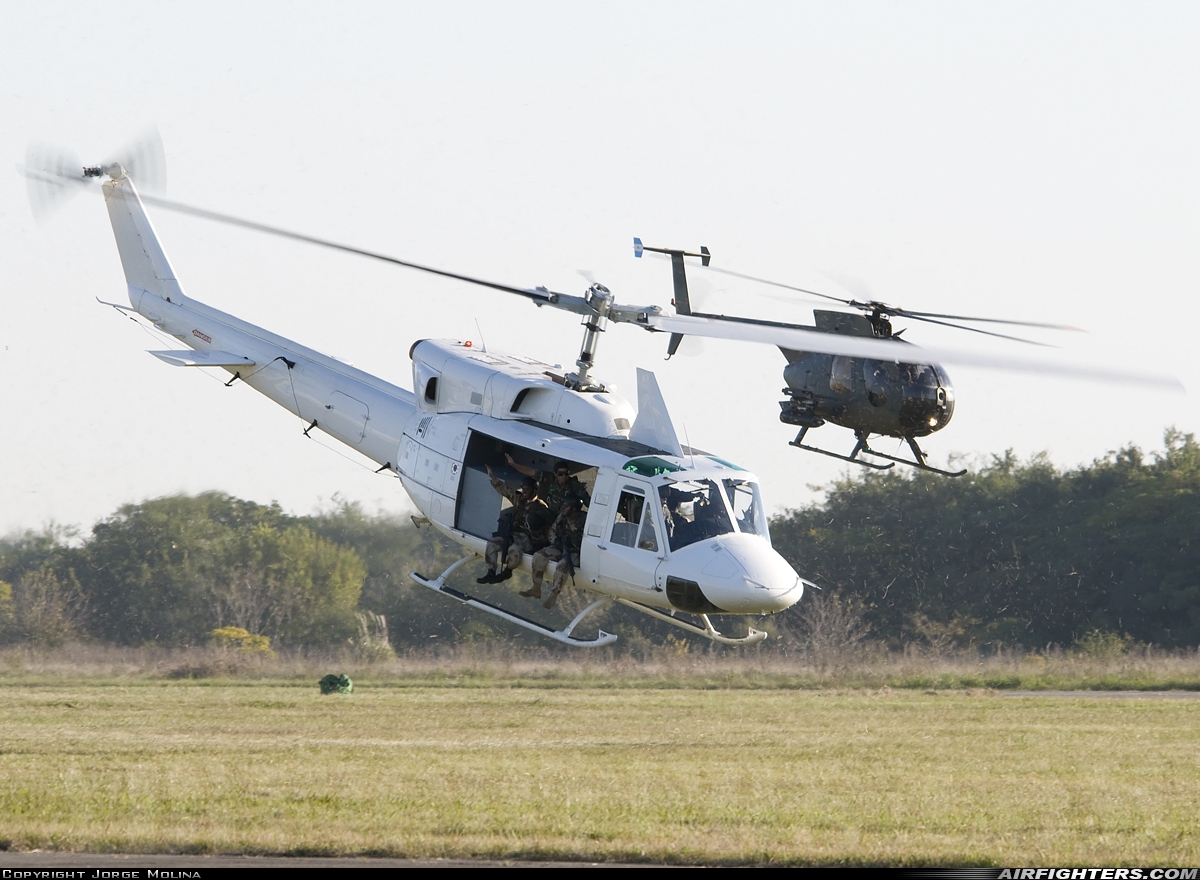 Argentina - Air Force Bell 212 H-89 at Moron (MOR / SADM), Argentina