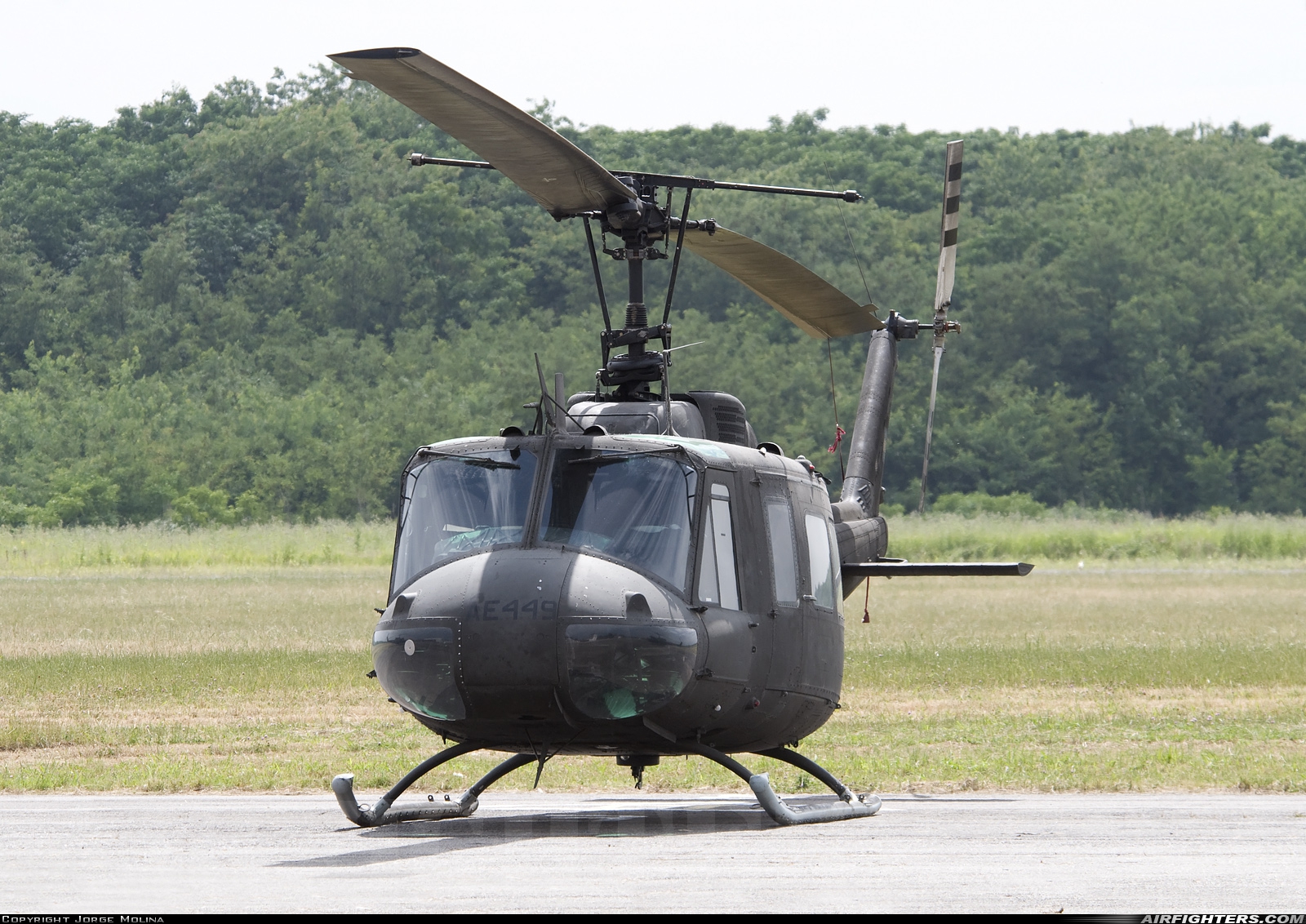 Argentina - Army Bell UH-1H Iroquois (205) AE-449 at Buenos Aires - Campo de Mayo (CPO / SADO), Argentina