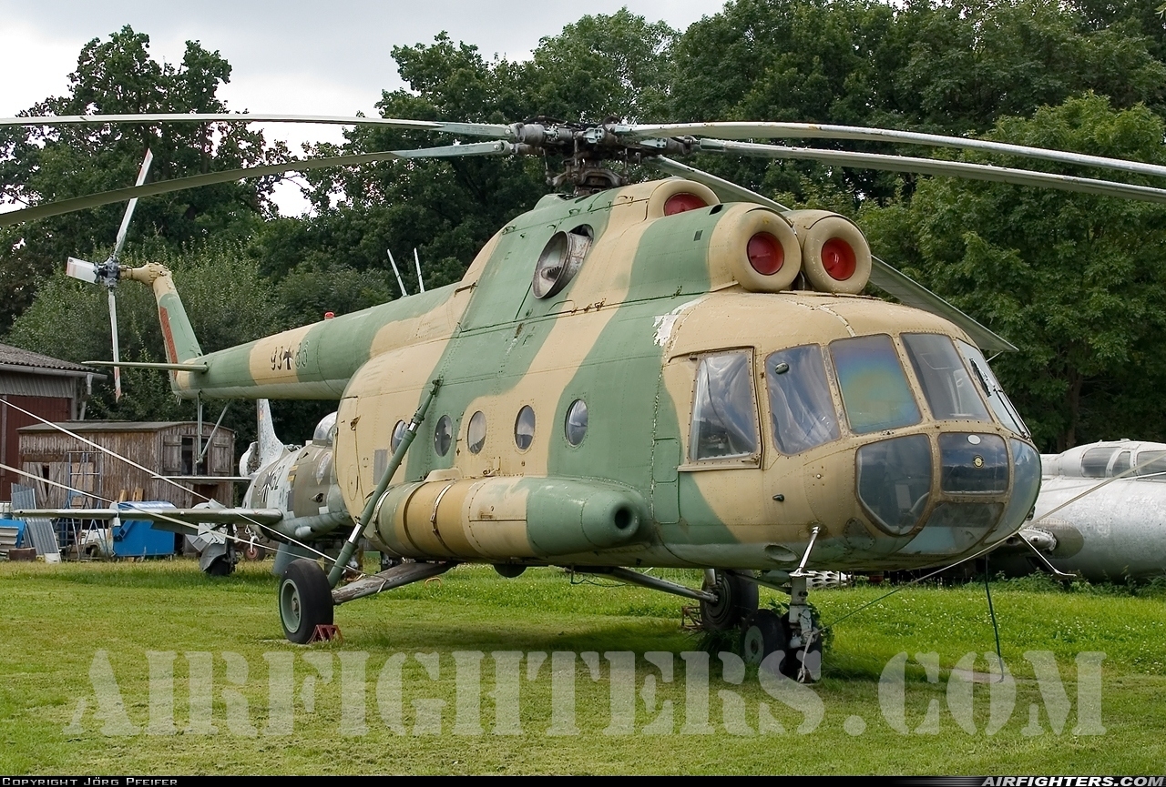 Germany - Army Mil Mi-8T 93+86 at Off-Airport - Neuenkirchen, Germany