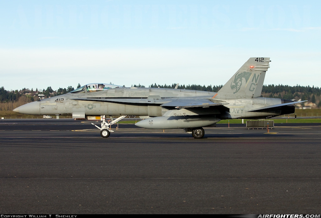 USA - Navy McDonnell Douglas F/A-18C Hornet 164023 at Portland - Int. (PDX / KPDX), USA
