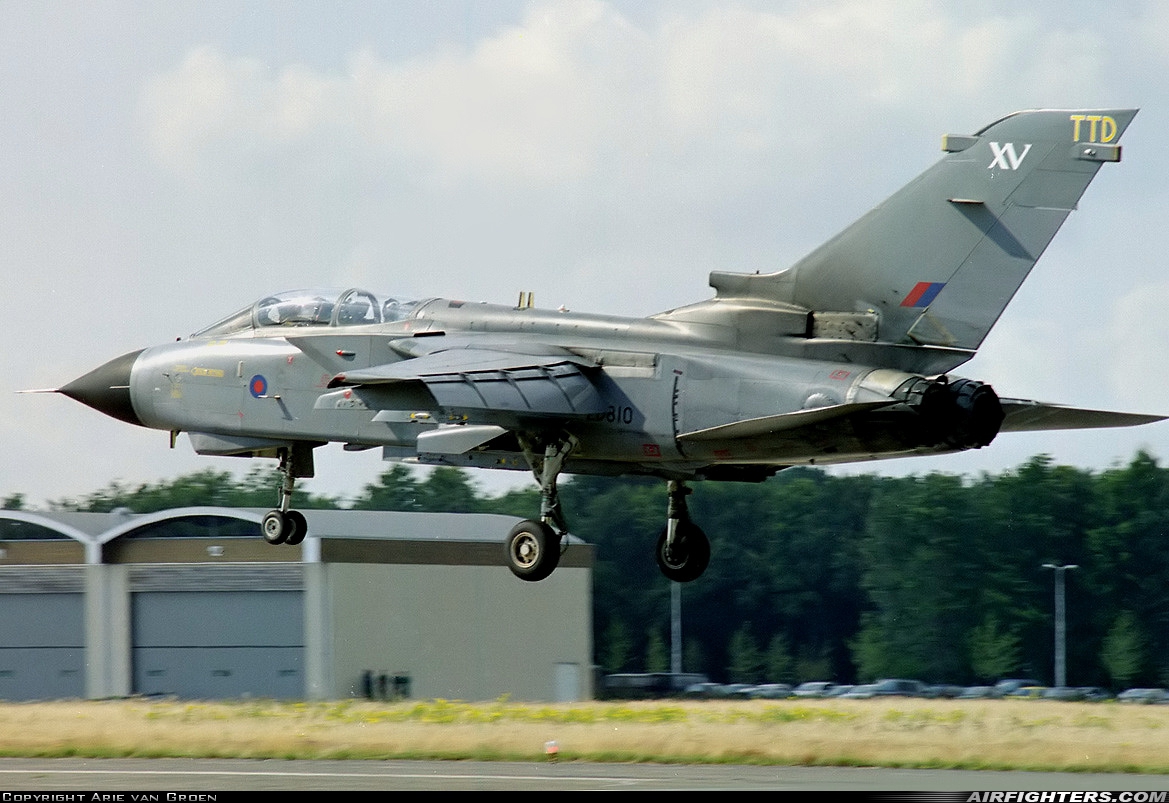 UK - Air Force Panavia Tornado GR4 ZD810 at Breda - Gilze-Rijen (GLZ / EHGR), Netherlands