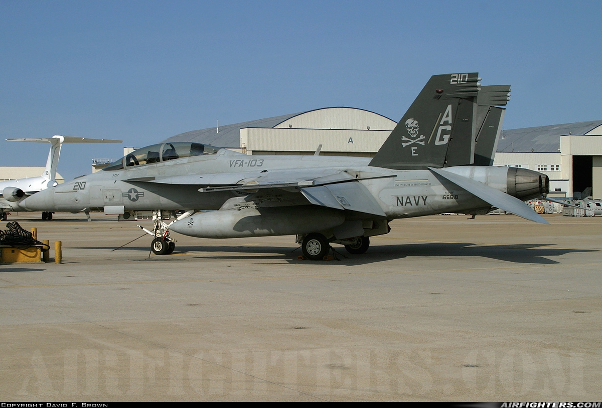 USA - Navy Boeing F/A-18F Super Hornet 166618 at Virginia Beach - Oceana NAS / Apollo Soucek Field (NTU / KNTU), USA