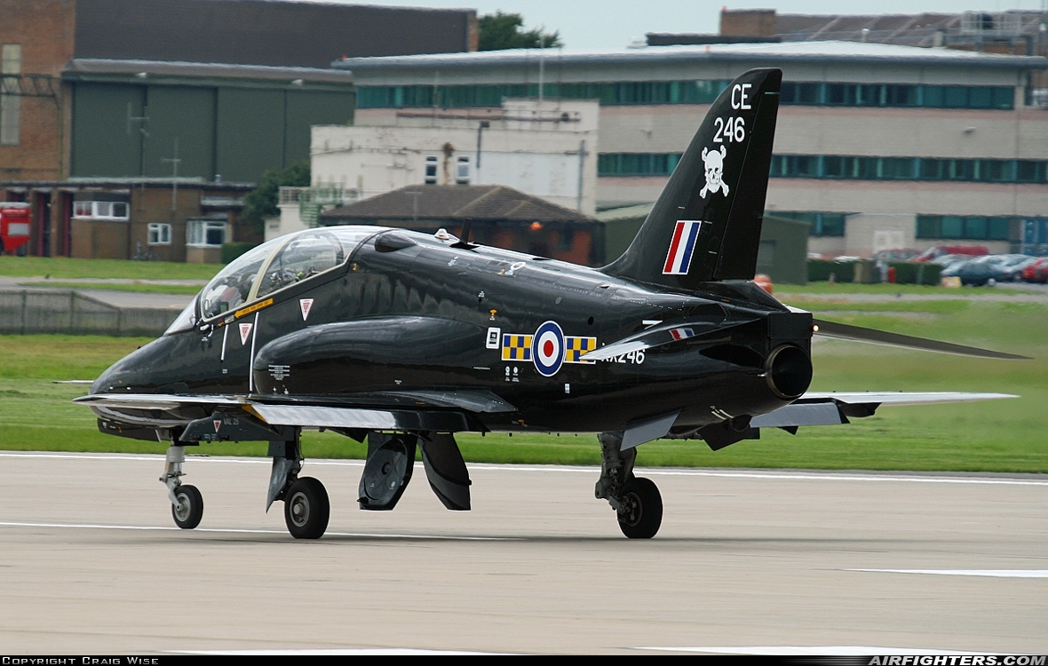 UK - Air Force British Aerospace Hawk T.1A XX246 at Waddington (WTN / EGXW), UK