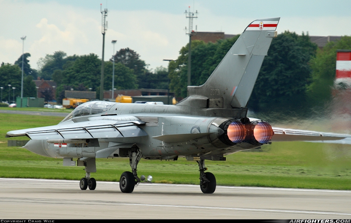 UK - Air Force Panavia Tornado F3 ZG731 at Waddington (WTN / EGXW), UK