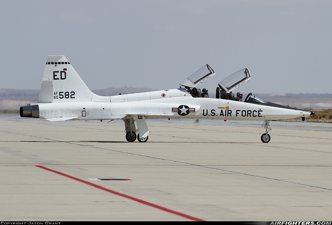 USA - Air Force Northrop NT-38A Talon 60-0582 at Edwards - AFB (EDW / KEDW), USA