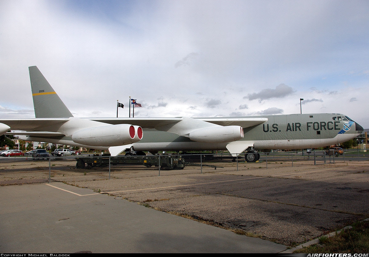 USA - Air Force Boeing RB-52B Stratofortress 52-0005 at Denver - Lowry AFB (Wings Over The Rockies Museum), USA