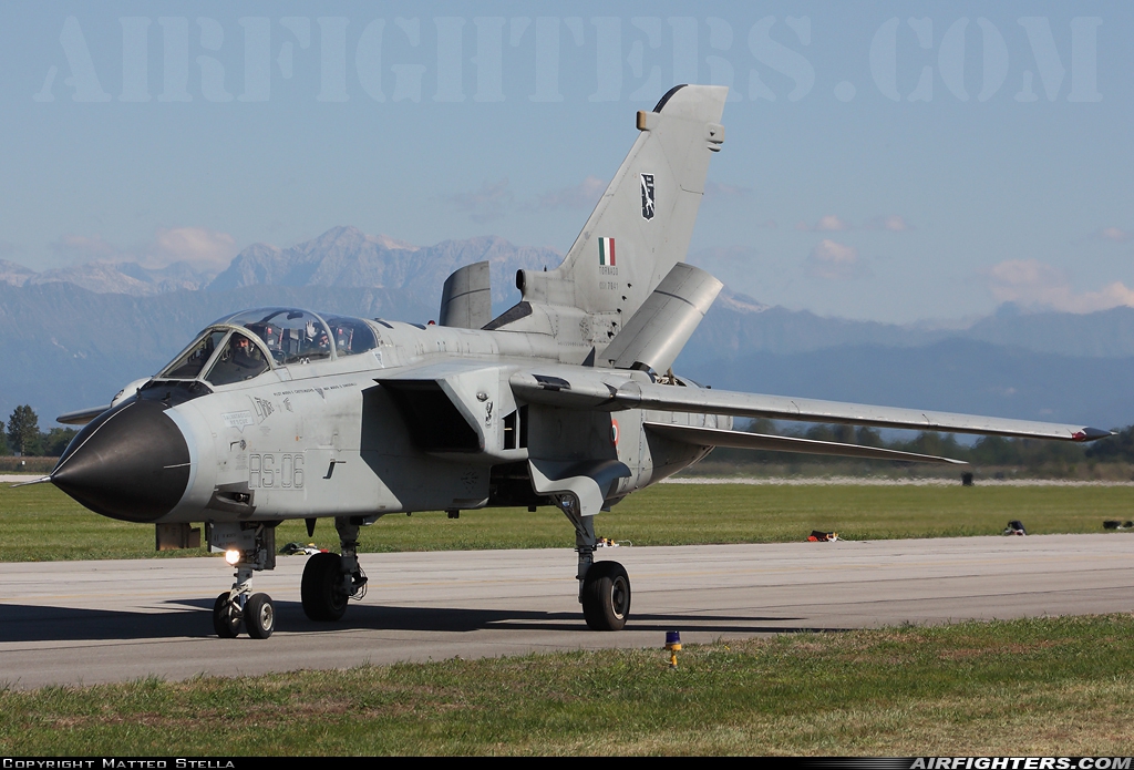 Italy - Air Force Panavia Tornado IDS CSX7041 at Rivolto (LIPI), Italy