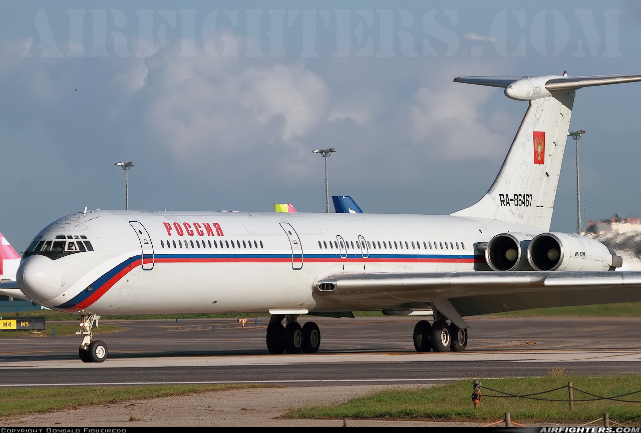Russia - Russia State Transport Company Ilyushin IL-62M RA-86467 at Lisbon (- Portela de Sacavem) (LIS / LPPT), Portugal