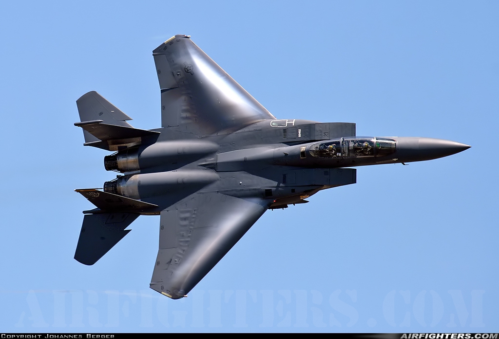 USA - Air Force McDonnell Douglas F-15E Strike Eagle 89-0492 at Bossier City - Barksdale AFB (BAD / KBAD), USA