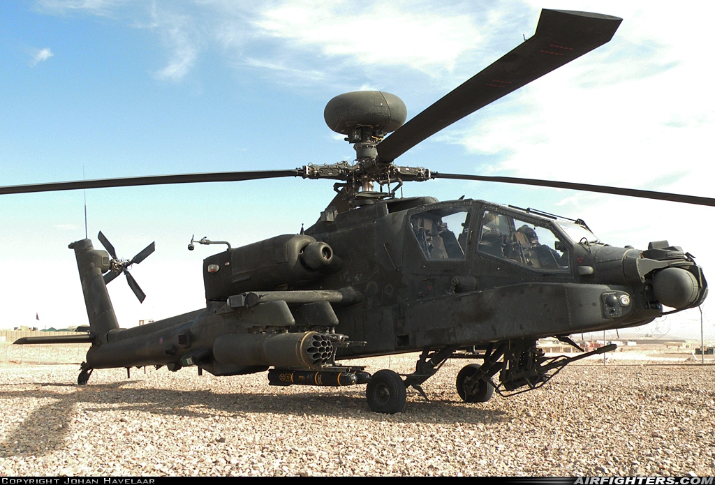 UK - Army Westland Apache AH1 (WAH-64D) ZJ178 at Tereen - Tarin Kowt (TII / OATN), Afghanistan