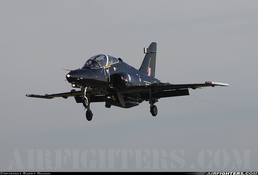 UK - Air Force BAE Systems Hawk T.2 ZK015 at Warton (EGNO), UK