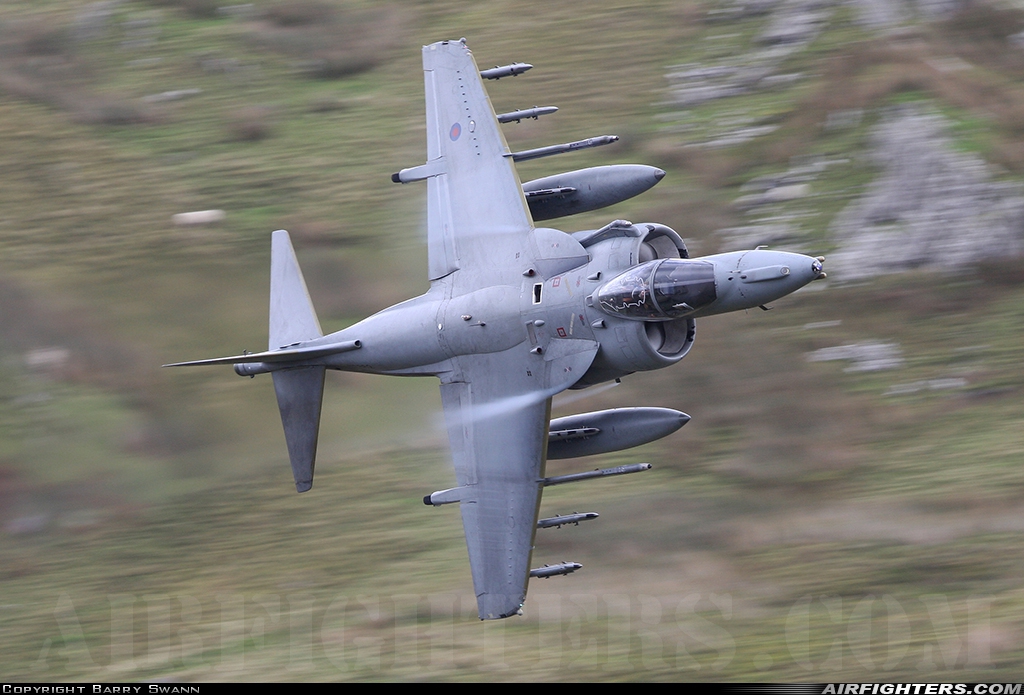 UK - Navy British Aerospace Harrier GR.9 ZG862 at Off-Airport - North Wales, UK