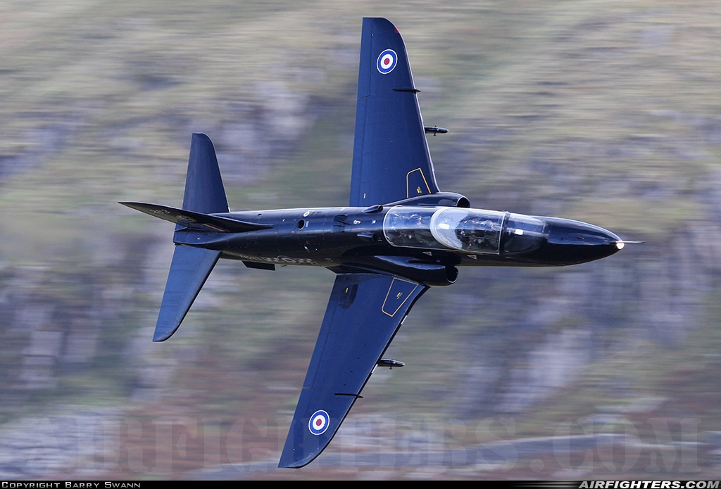 UK - Air Force British Aerospace Hawk T.1W XX283 at Off-Airport - North Wales, UK