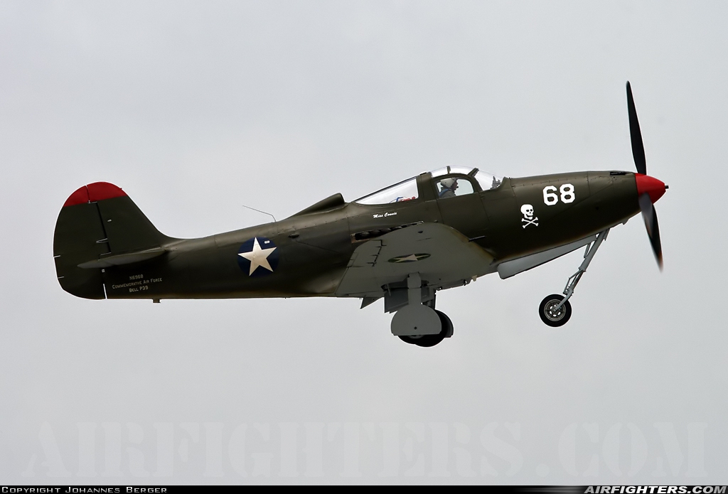 Private - Commemorative Air Force Bell P-39Q Airacobra N6968 at Midwest City - Tinker AFB (TIK / KTIK), USA