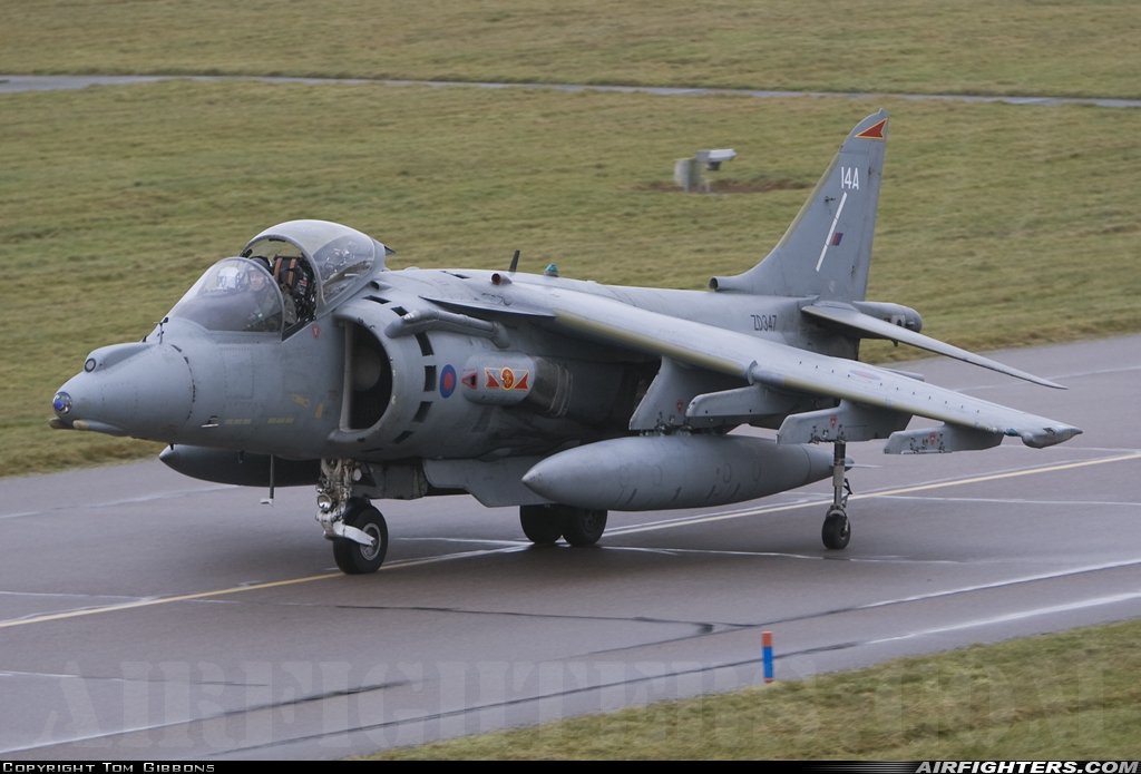 UK - Navy British Aerospace Harrier GR.9A ZD347 at Cottesmore (Oakham) (OKH / EGXJ), UK