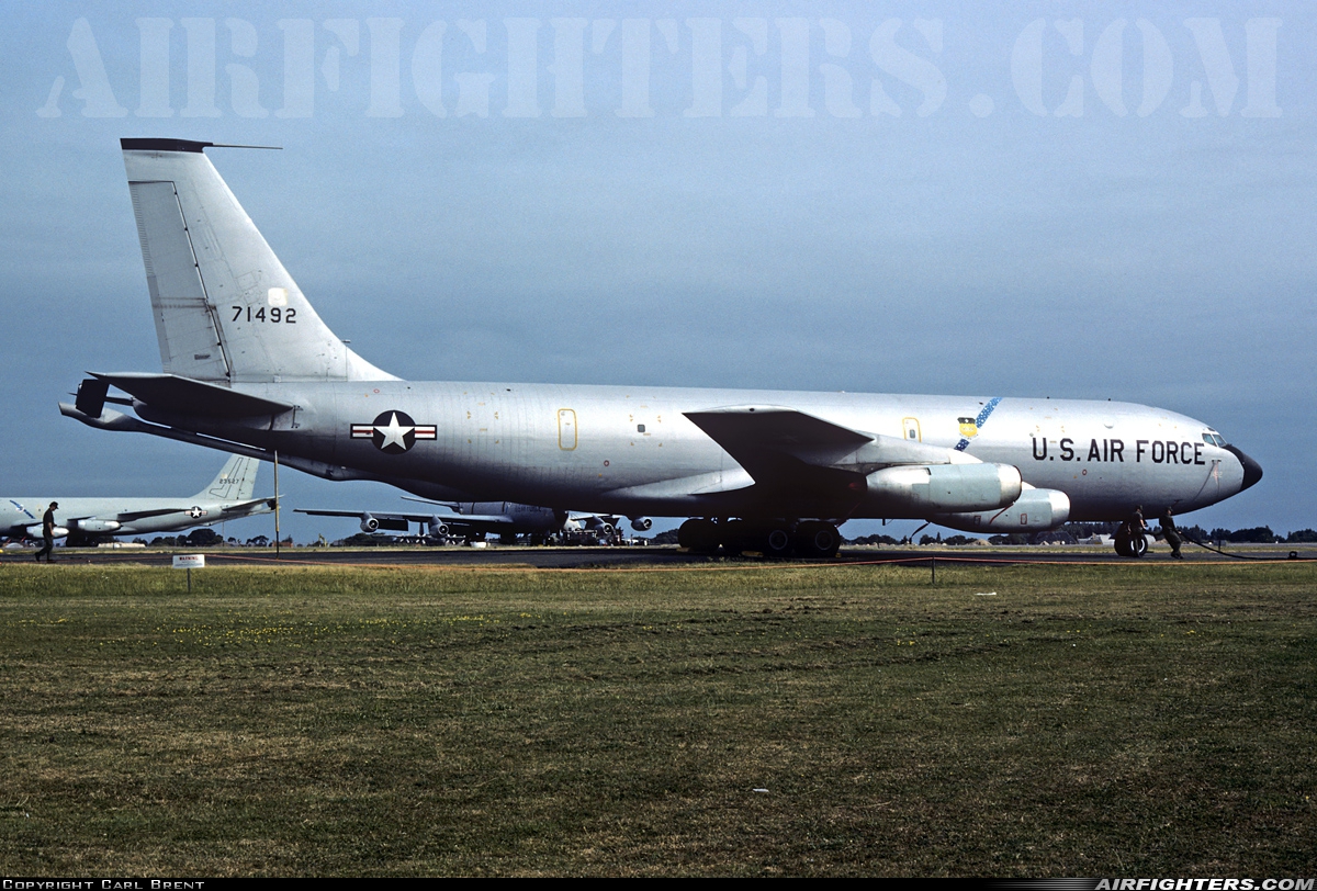 USA - Air Force Boeing KC-135A Stratotanker (717-100) 57-1492 at Mildenhall (MHZ / GXH / EGUN), UK