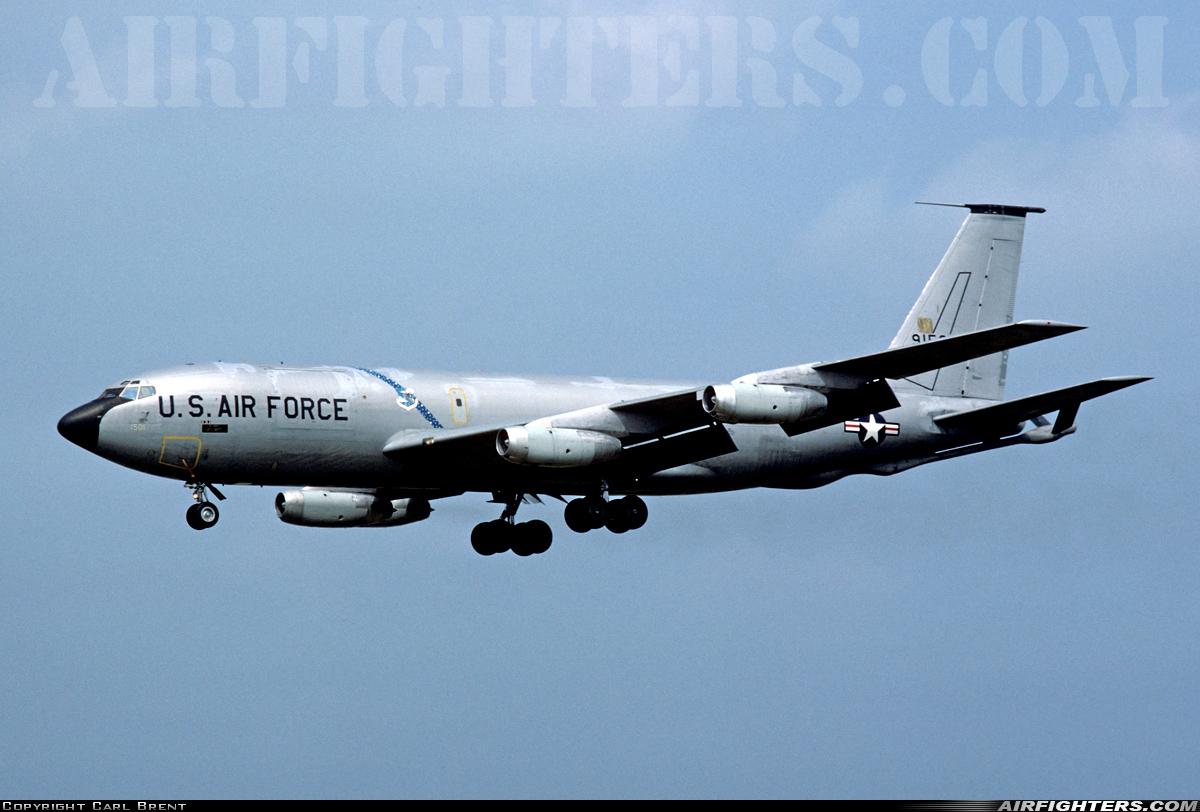 USA - Air Force Boeing KC-135A Stratotanker (717-100) 59-1501 at Mildenhall (MHZ / GXH / EGUN), UK