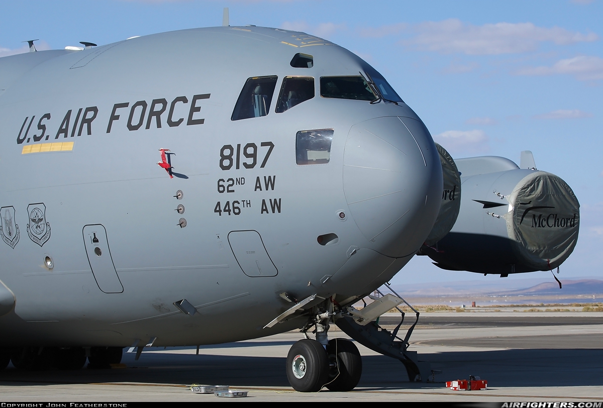 USA - Air Force Boeing C-17A Globemaster III 08-8197 at Edwards - AFB (EDW / KEDW), USA