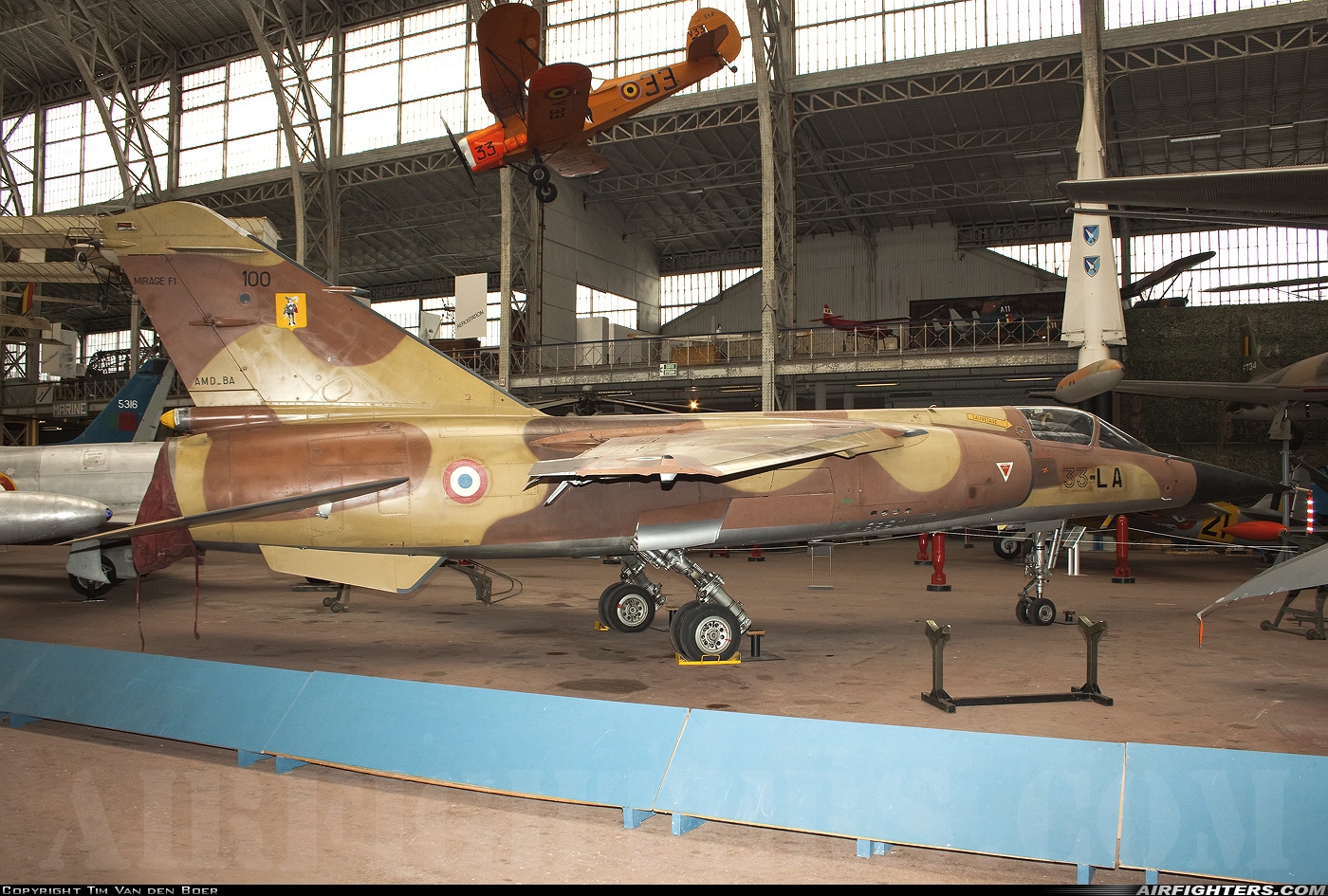 France - Air Force Dassault Mirage F1C 100 at Off-Airport - Brussels, Belgium
