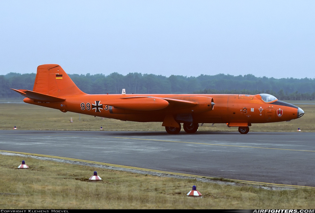 Germany - Air Force English Electric Canberra B.2 99+35 at Munster / Osnabruck (- Greven) (FMO / EDDG), Germany