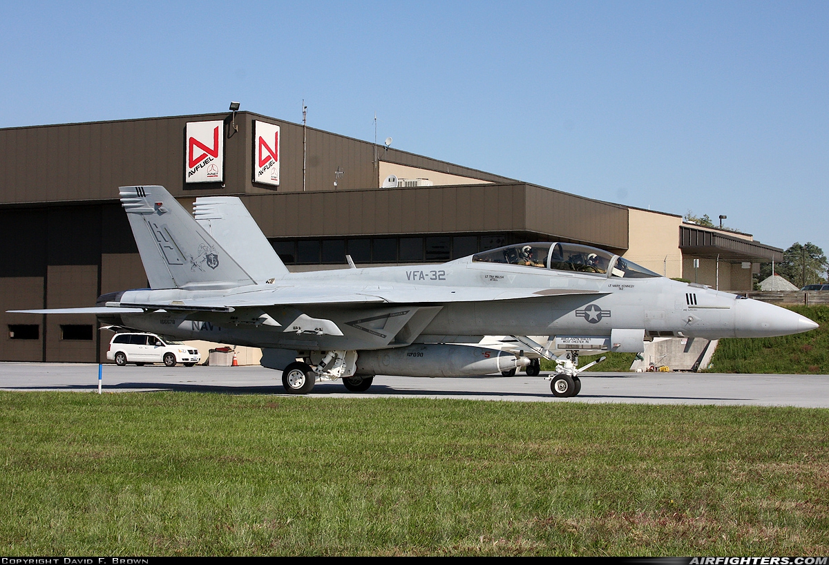 USA - Navy Boeing F/A-18F Super Hornet 166678 at Harrisburg - Int / Middletown (MDT / KMDT), USA