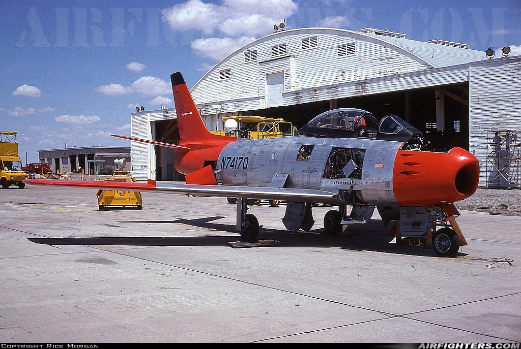 Company Owned - BAe Systems North American QF-86E Sabre N74170 at Alamogordo - Holloman AFB (HMN / KHMN), USA