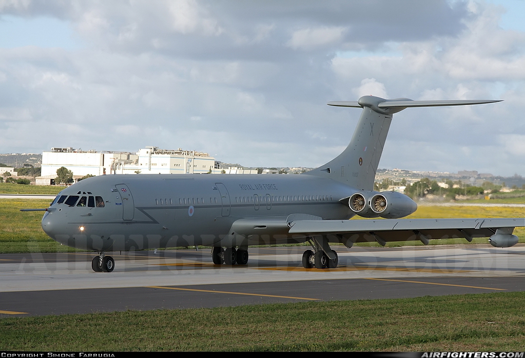 UK - Air Force Vickers 1106 VC-10 C1K XV107 at Luqa - Malta International (MLA / LMML), Malta