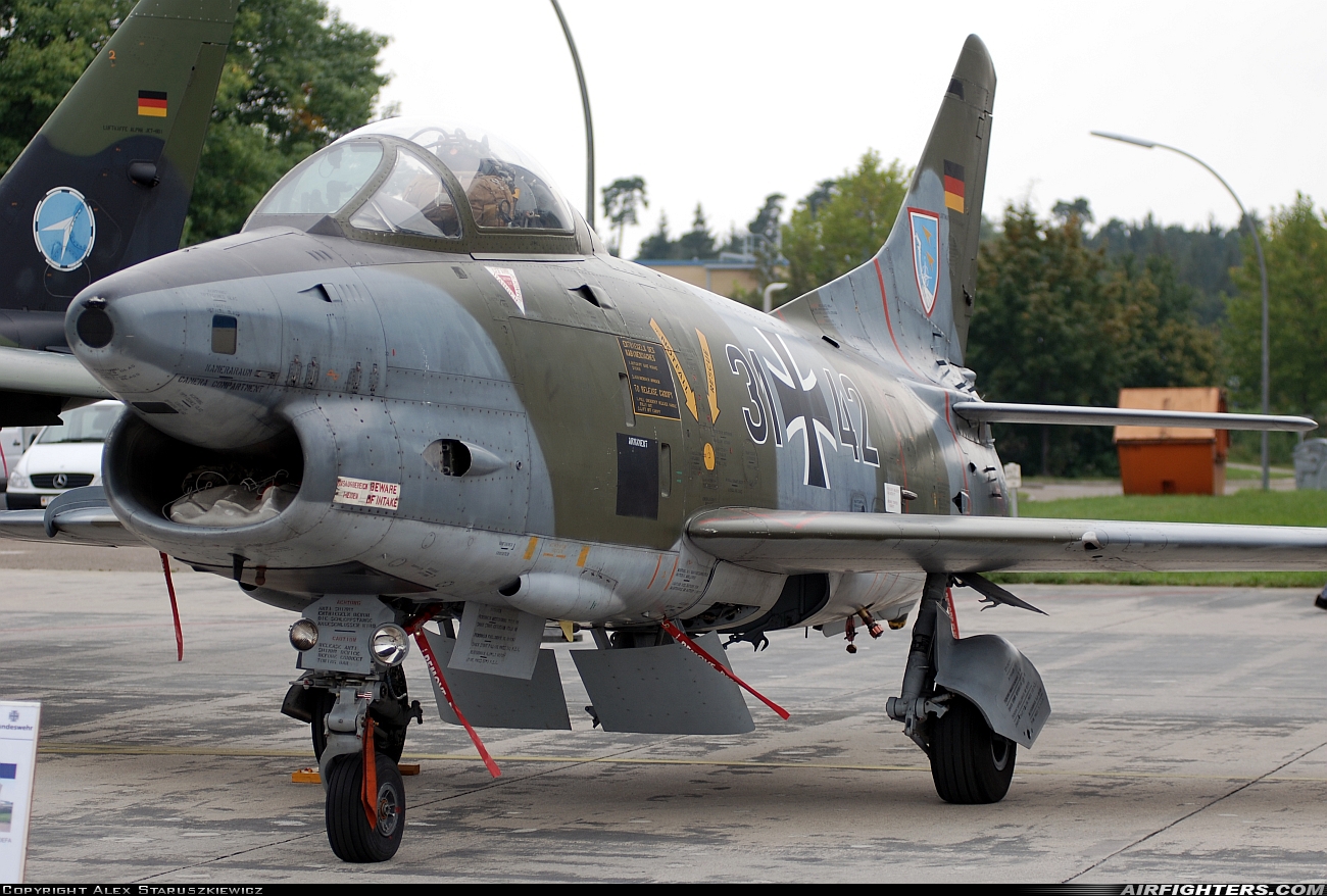 Germany - Air Force Fiat G-91R3 31+42 at Ingolstadt - Manching (ETSI), Germany