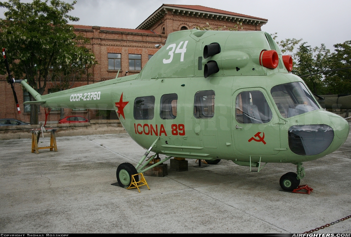 Russia - Air Force Mil Mi-2 CCCP-23760 at Madrid - Cuatro Vientos (LECU / LEVS), Spain