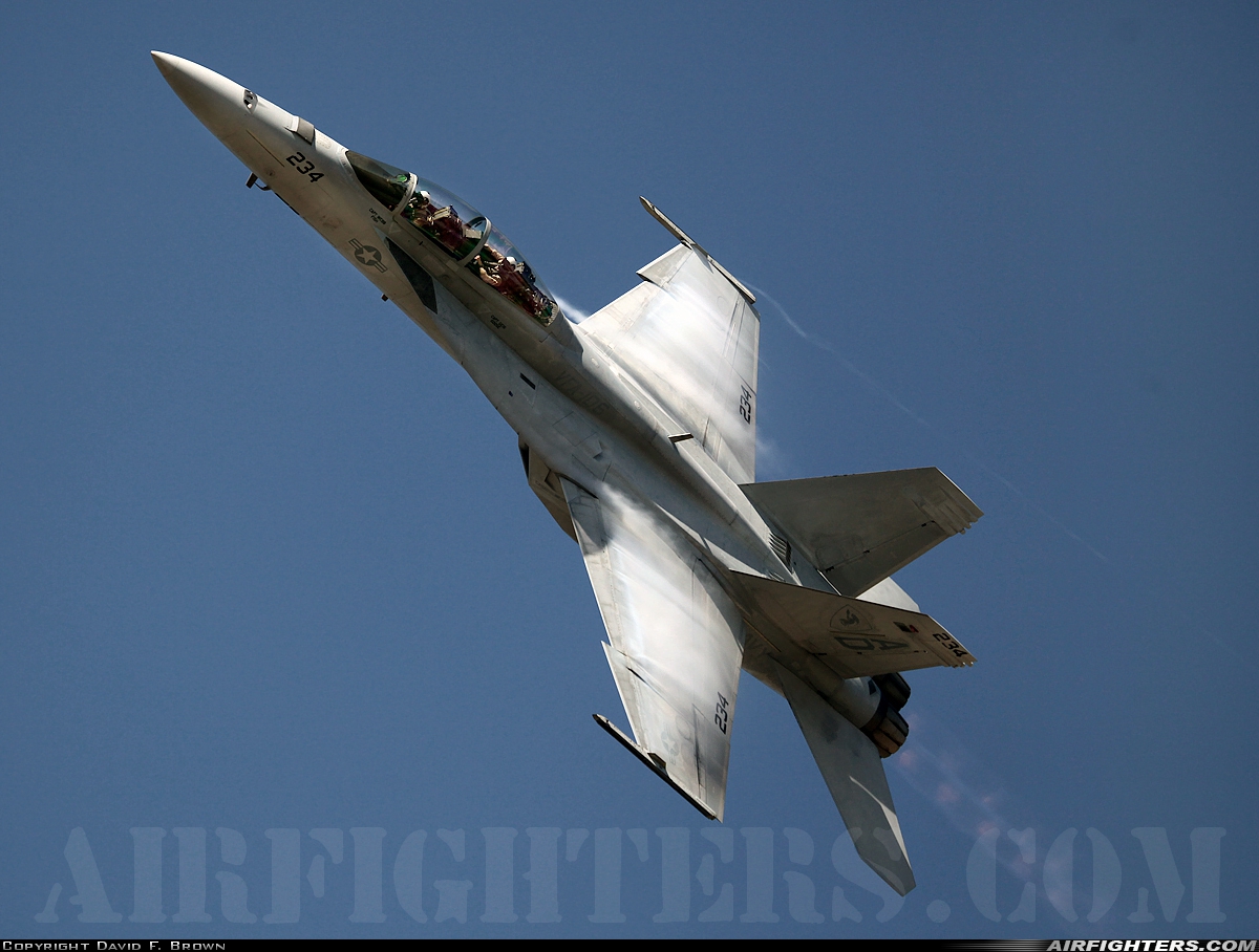USA - Navy Boeing F/A-18F Super Hornet 166677 at Pensacola - NAS / Forrest Sherman Field (NPA / KNPA), USA