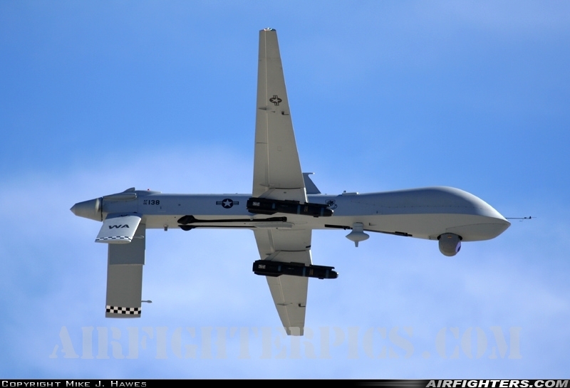 USA - Air Force General Atomics MQ-1B Predator 05-0138 at Las Vegas - Nellis AFB (LSV / KLSV), USA
