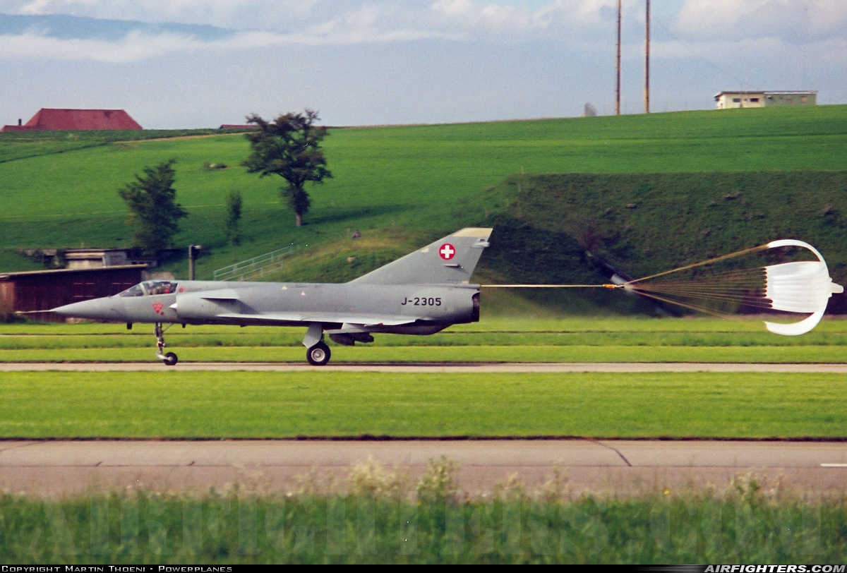 Switzerland - Air Force Dassault Mirage IIIS J-2305 at Payerne (LSMP), Switzerland
