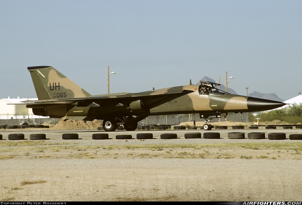 USA - Air Force General Dynamics F-111E Aardvark 68-0065 at Tucson - Davis-Monthan AFB (DMA / KDMA), USA