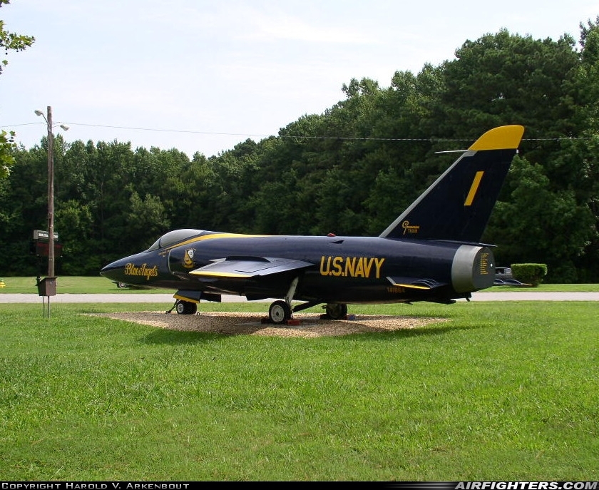 USA - Navy Grumman F11F-1 Tiger 141864 at Virginia Beach - Oceana NAS / Apollo Soucek Field (NTU / KNTU), USA