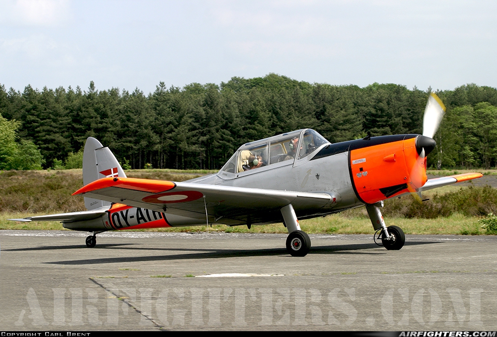 Private De Havilland Canada DHC-1 Chipmunk T10 OY-ATR at Zoersel (Oostmalle) (OBL / EBZR), Belgium