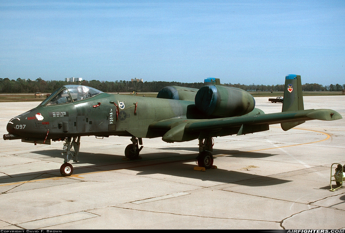 USA - Air Force Fairchild A-10A Thunderbolt II 79-0097 at Myrtle Beach - International (AFB) (MYR / KMYR), USA