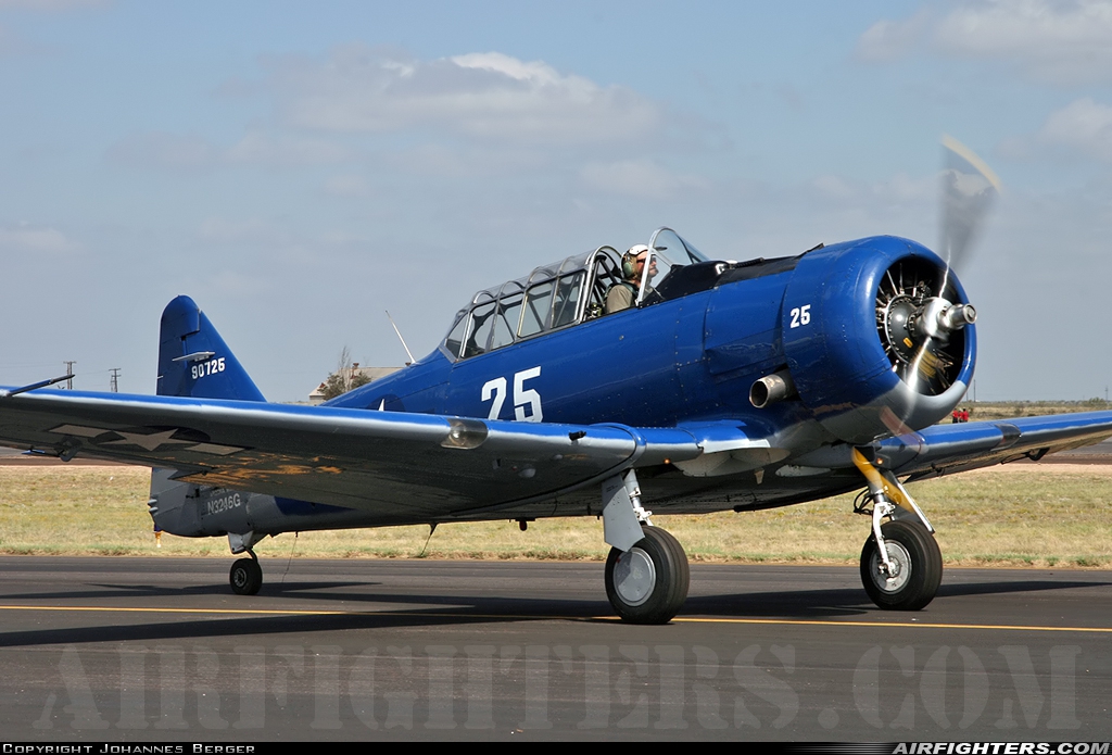 Private - Commemorative Air Force North American SNJ-5 Texan N3246G at Midland (/ Odessa) - Int. (Regional) (MAF / KMAF), USA