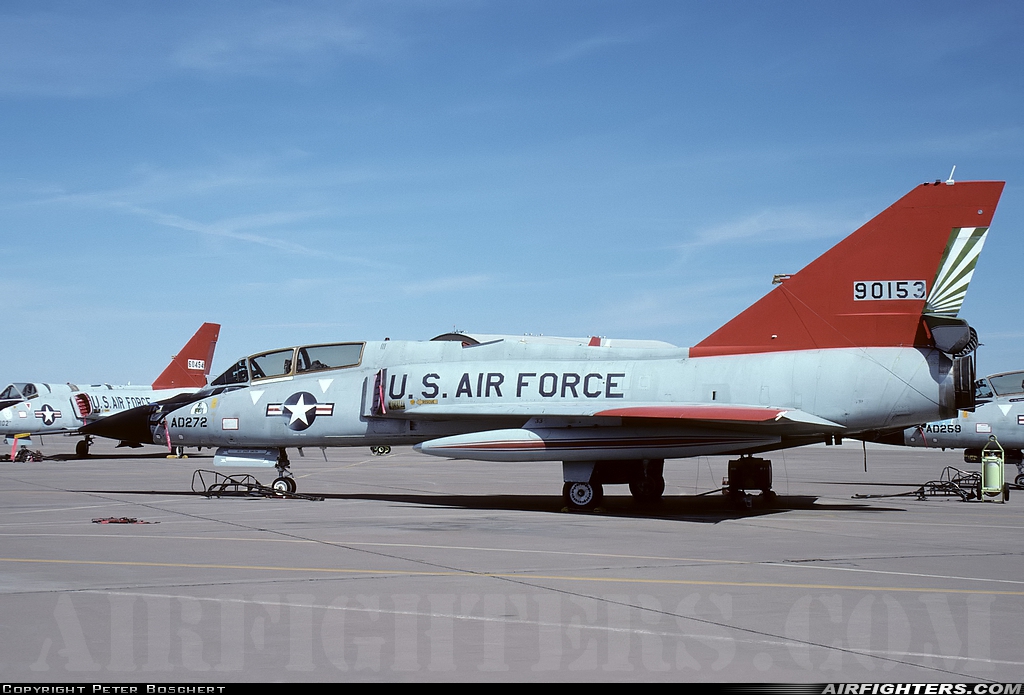 USA - Air Force Convair QF-106B Delta Dart 59-0153 at Alamogordo - Holloman AFB (HMN / KHMN), USA