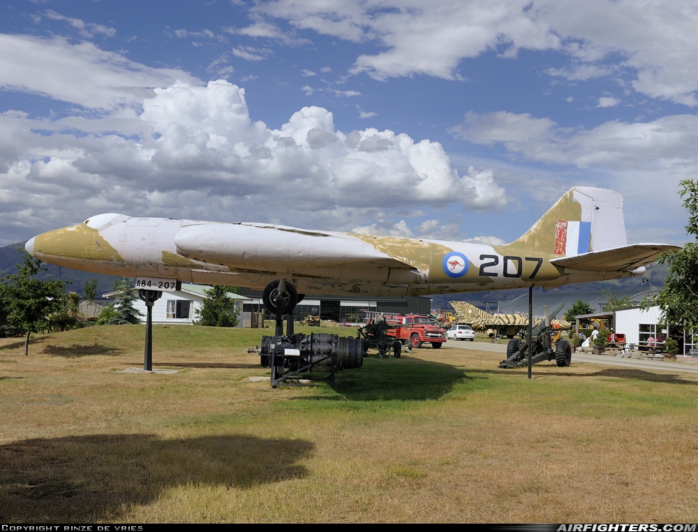 Australia - Air Force English Electric Canberra B.20 A84-207 at Wanaka (WKA / NZWF), New Zealand