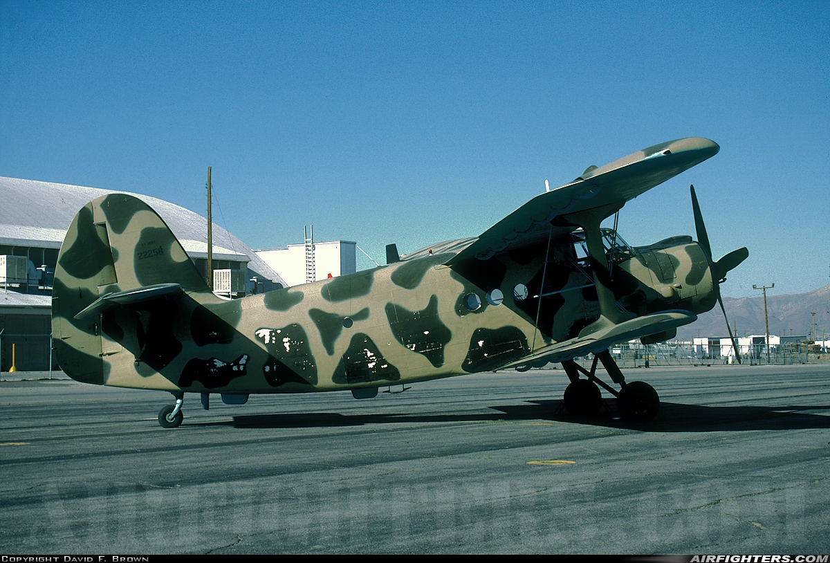 USA - Army Antonov An-2R 92-02258 at El Paso / Fort Bliss - Biggs AAF (BIF / KBIF), USA