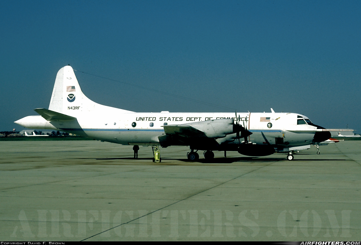 USA - Department of Commerce Lockheed WP-3D Orion N43RF at Camp Springs - Andrews AFB (Washington NAF) (ADW / NSF / KADW), USA