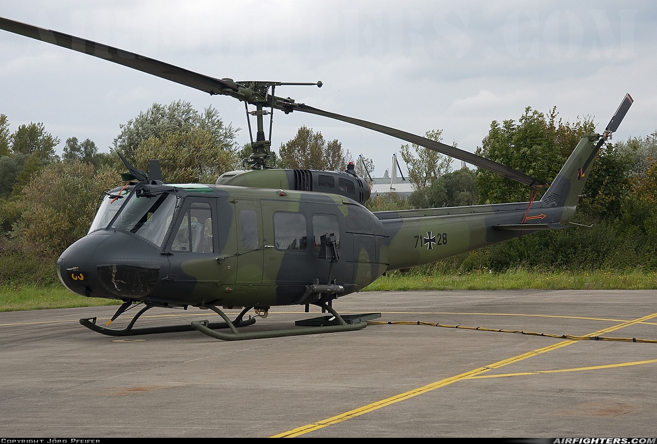 Germany - Army Bell UH-1D Iroquois (205) 71+28 at Lechfeld (ETSL), Germany