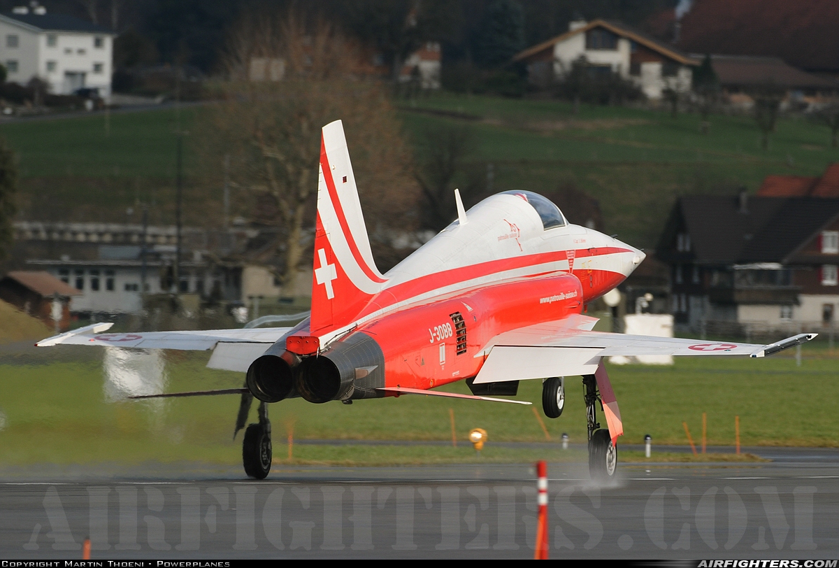 Switzerland - Air Force Northrop F-5E Tiger II J-3088 at Emmen (EML / LSME), Switzerland