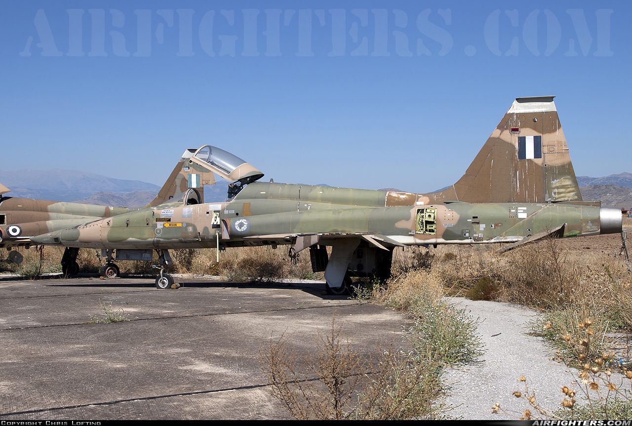 Greece - Air Force Northrop RF-5A Freedom Fighter 97164 at Larissa (LRA / LGLR), Greece